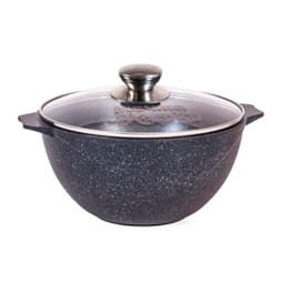 Казан для плова со стеклянной крышкой «Гранит» Granite 10л арт. 511701