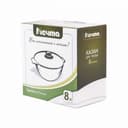 Казан для плова со стеклянной крышкой «Гранит» Granite 8л арт. 58701