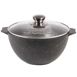 Казан для плова со стеклянной крышкой «Гранит» Granite 8л арт. 58701