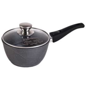 Ковш 1.7 Гранит Granite со съёмной ручкой и стеклянной крышкой арт. 0-82701