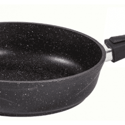 Сковорода со стеклянной крышкой и со съемной ручкой «Гранит» Granite 22см арт. с022701