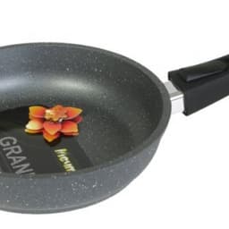 Сковорода со стеклянной крышкой и со съемной ручкой «Гранит» Granite 22см арт. с022701