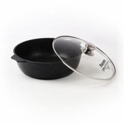 Кастрюля-жаровня «Гранит» Black 2,4л арт. 32802