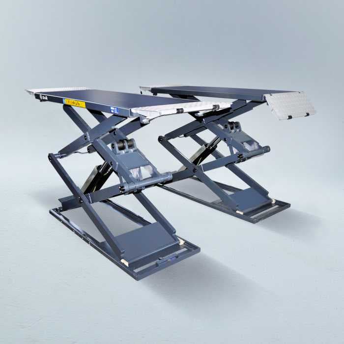 Подъемник пантографный электрогидравлический SIVIK ПГН-4000/Н-01, напольный, 4 гидроцилиндра, 3,2 т.