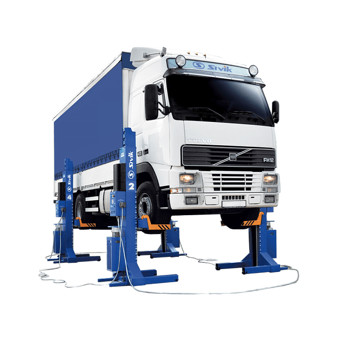 Автоподъемник передвижной электрогидравлический SIVIK ПГП-45000/6 г/п 45 т, 6 стоек