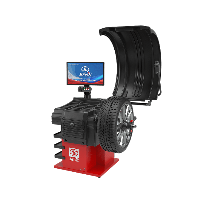 Балансировочный станок SIVIK Gelios СБМП-60/3D Plus (УЗ, ТЛУ) с LCD монитором.