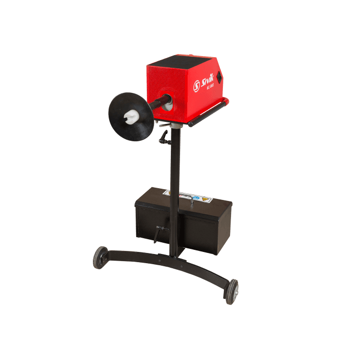 Станок для проточки поверхности тормозного диска SIVIK КС-802 без снятия с автомобиля. MAX d диска 380 мм, MAX толщина диска 42 мм.