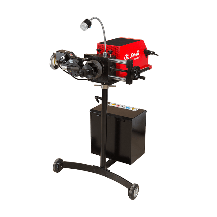 Станок для проточки поверхности тормозного диска SIVIK КС-902 со снятием и без снятия с автомобиля. MAX d диска 380 мм, MAX толщина диска 42 мм.