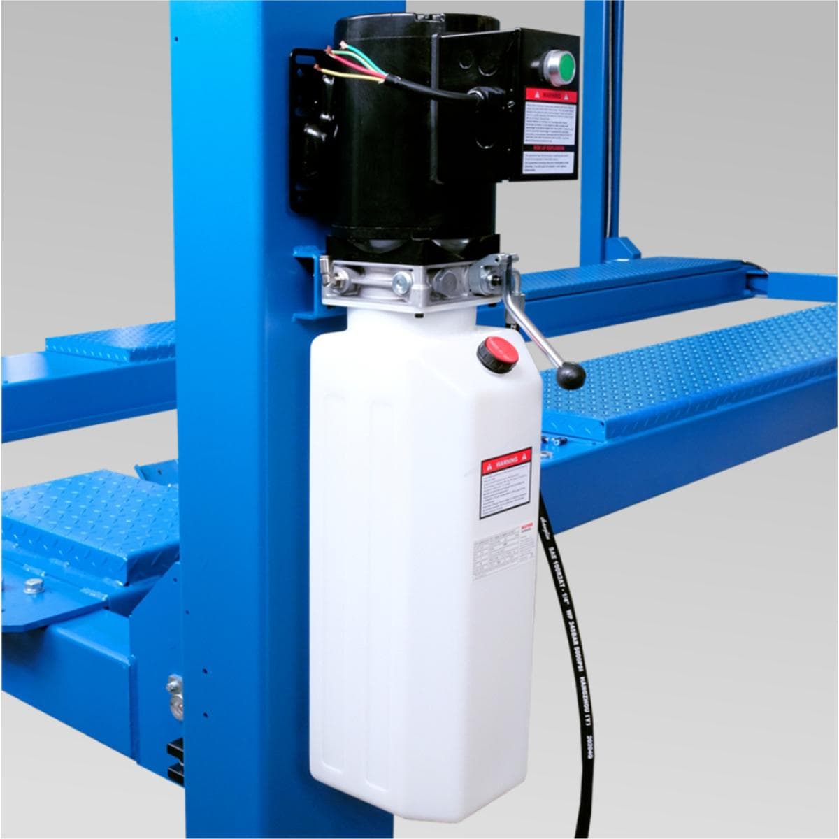 Четырехстоечный электрогидравлический автоподъемник SIVIK ПГА-6500/4 слесарный, пневматические фиксаторы, грузоподъемность 6.5т.