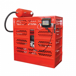 Пост накачивания грузовых колес SIVIK КС-115 (в комплекте: защитная сетка, бустер, устройство автоматического накачивания AirD PRO-10, шланг, пневмозамок)