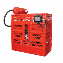 Пост накачивания грузовых колес SIVIK КС-115 (в комплекте: защитная сетка, бустер, устройство автоматического накачивания AirD PRO-10, шланг, пневмозамок)