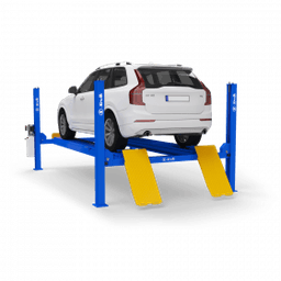 Четырехстоечный электрогидравлический автоподъемник SIVIK ПГА-5000/4 под сход/развал, пневматические фиксаторы, грузоподъемность 5.0т.