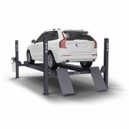 Четырехстоечный электрогидравлический автоподъемник SIVIK ПГА-5000/4 под сход/развал, пневматические фиксаторы, грузоподъемность 5.0т.