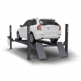 Четырехстоечный электрогидравлический автоподъемник SIVIK ПГА-5000/4 под сход/развал, пневматические фиксаторы, грузоподъемность 5.0т.