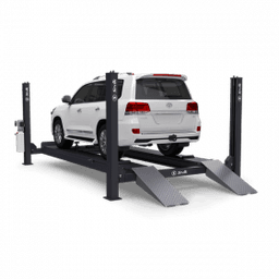 Четырехстоечный электрогидравлический автоподъемник SIVIK ПГА-6500/4 под сход/развал, пневматические фиксаторы, грузоподъемность 6.5т.