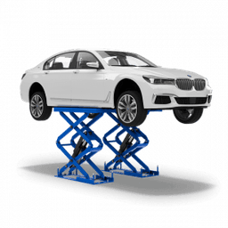 Ножничный электрогидравлический автоподъемник SIVIK ПГН-3000/Н-02, встраиваемый в пол, 2-х цилиндровый, пневматические фиксаторы, грузоподъемность 3.0т.
