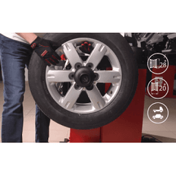 Балансировочный станок SIVIK Gelios (p) СБМП-60/3D Plus (УЗ, ЭМВ, ТЛУ) с LCD монитором