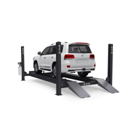 Четырехстоечный электрогидравлический автоподъемник SIVIK ПГА-6500/4 слесарный, пневматические фиксаторы, грузоподъемность 6.5т.