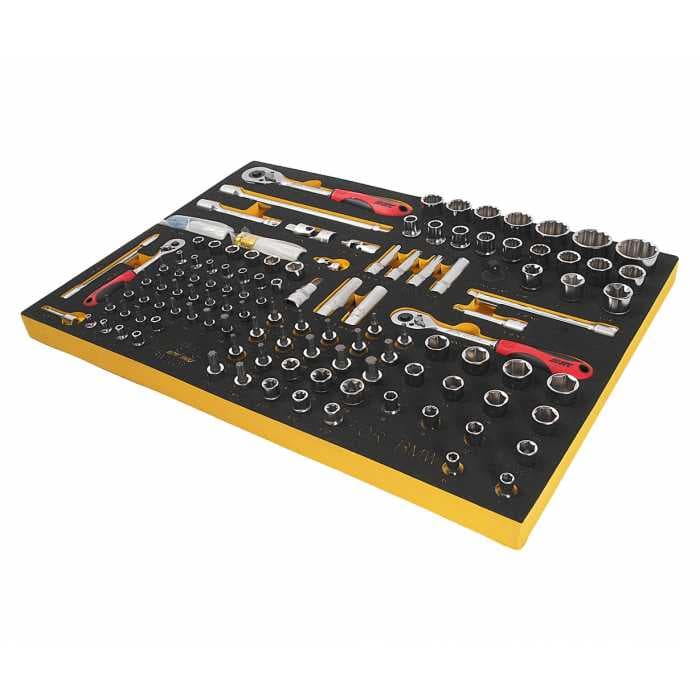 Набор инструмента универсальный, комплектация BMW в ложементе (119 предметов) JTC /1/2 JTC-BW1119