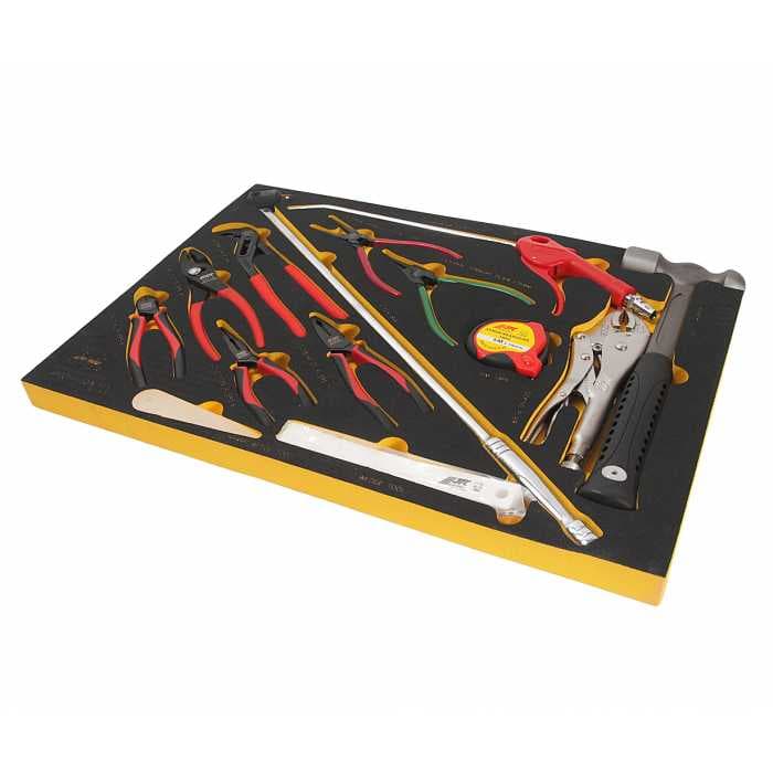 Набор инструмента универсальный, комплектация BMW в ложементе (14 предметов) JTC /1/2 JTC-UP4014B