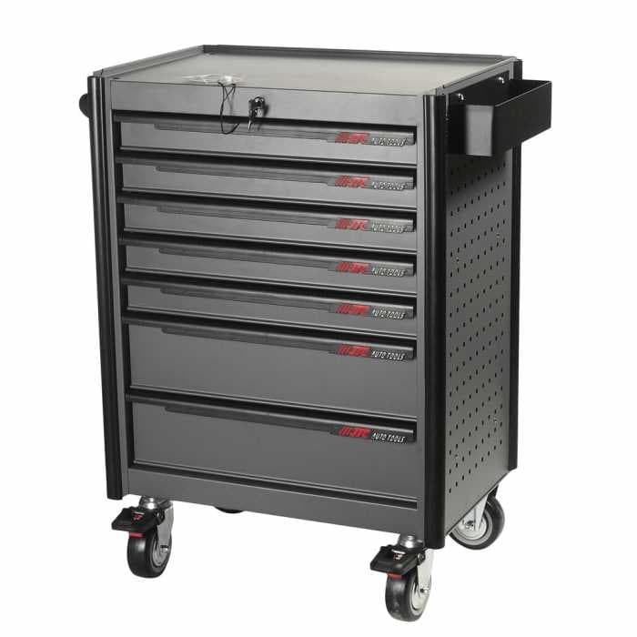 Тележка инструментальная 7 секций, в комплекте полка для тары JTC-5637 JTC /1 JTC-5021