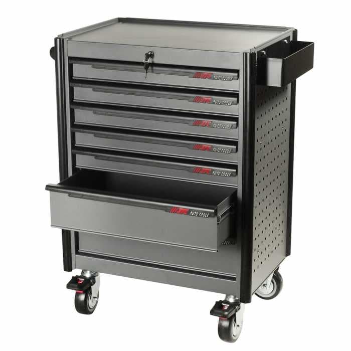 Тележка инструментальная 7 секций, в комплекте полка для тары JTC-5637 JTC /1 JTC-5021