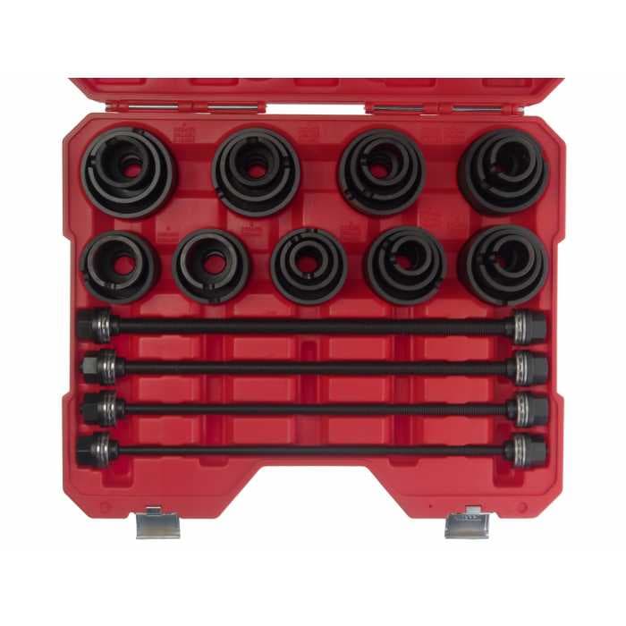 Набор для монтажа/демонтажа сайлентблоков универсальный, 29 пр., внутр. диаметр оправок 24-72 мм (аналог JTC-4091) JTC /1 JTC-6770