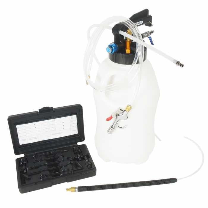 Приспособление для перекачивания масла и технических жидкостей с пневматическим приводом, емкость 10л JTC /1 JTC-4252