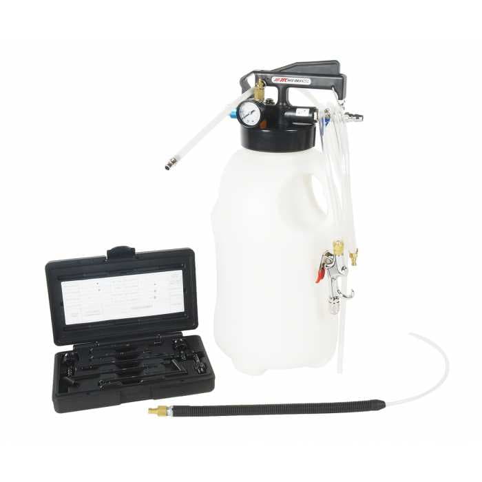 Приспособление для перекачивания масла и технических жидкостей с пневматическим приводом, емкость 10л JTC /1 JTC-4252