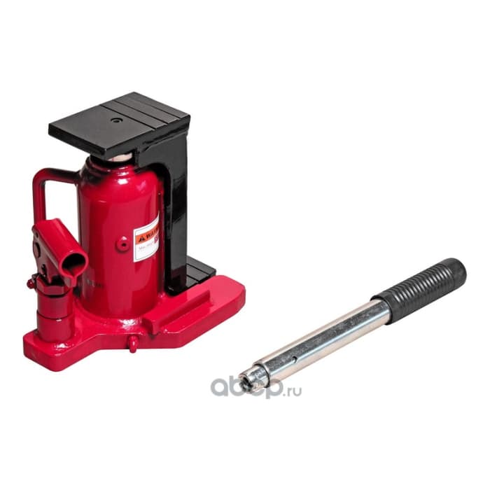 Домкрат гидравлический бутылочный двухуровневый 10т, высота подъема 258-388мм JTC /1 JTC-TOE100
