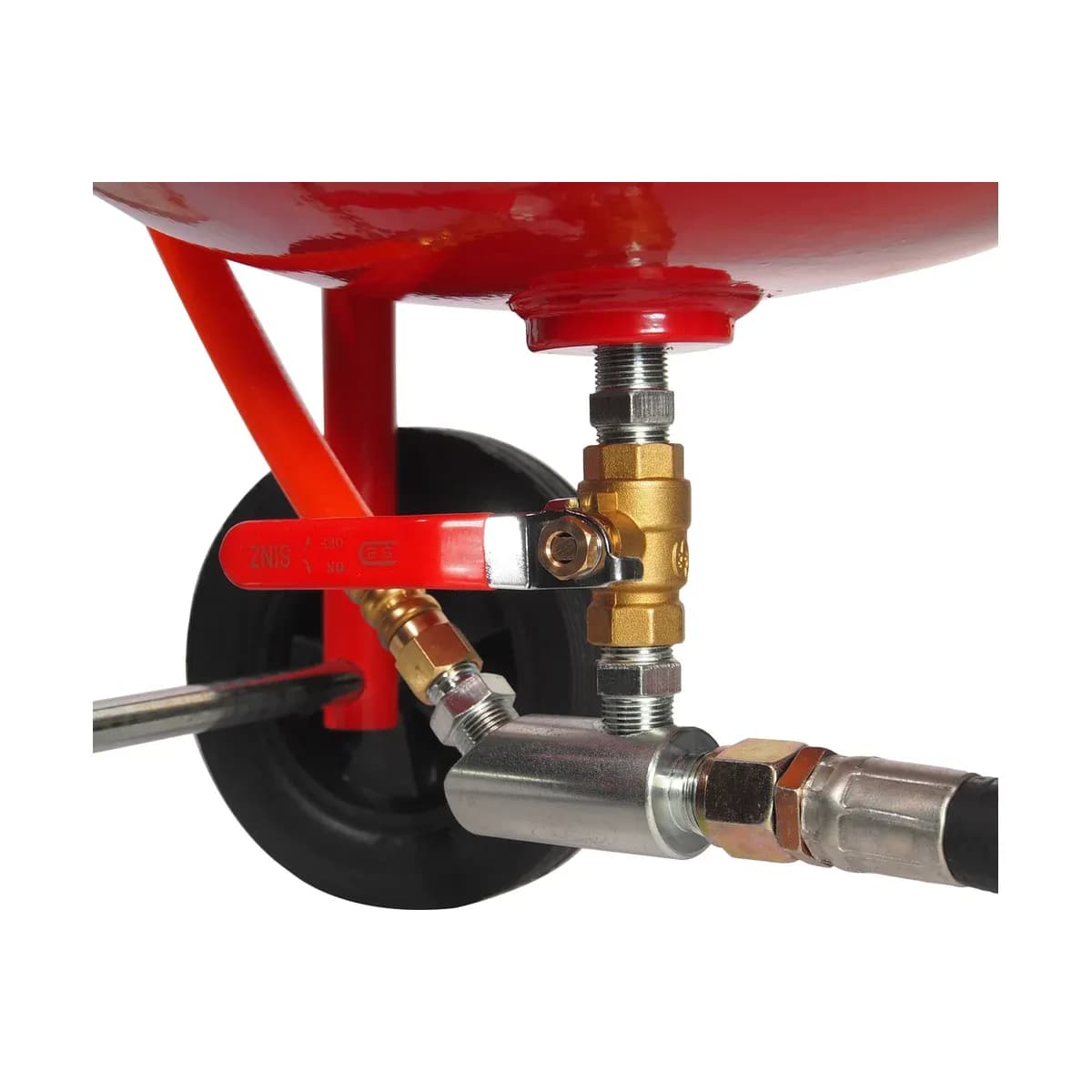 Пескоструйный аппарат, шланг 1/2",макс. давл. 250PSI, объем 38л. JTC /1 JTC-5324