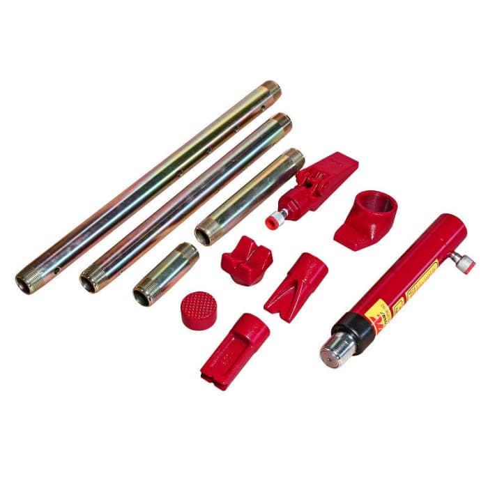 Набор для правки кузова, усилие 10т (38 предметов) JTC /1 JTC-HB610