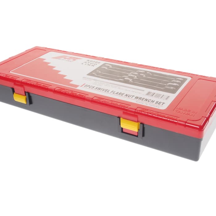 Набор ключей разрезных с шарниром 8 предметов JTC /1 JTC-K6086