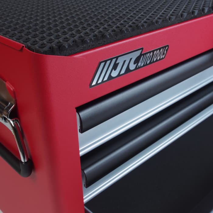 Ящик инструментальный 3 секции, средней глубины, красный JTC /1 JTC-5639