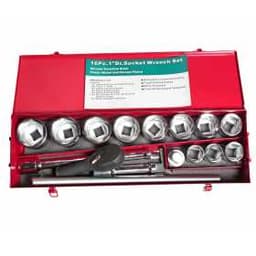 Набор головок торцевых 6-гранных 1" 36-65мм (в металлическом кейсе) 16 предметов JTC /1 JTC-H816M