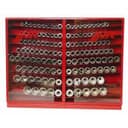 Набор головок торцевых глубоких 12-гранных 1/2" 10-32мм (в металлическом шкафу) 137 предметов JTC /1 JTC-T4137L