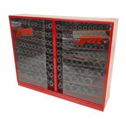 Набор головок торцевых ударных глубоких 6-гранных 1/2" 10-32мм (в металлическом шкафу) 137 предметов JTC /1 JTC-J4137L