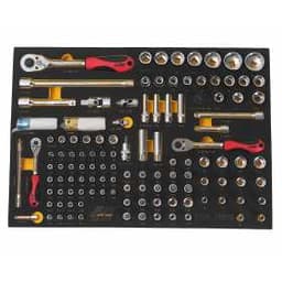 Набор инструмента универсальный, комплектация BMW в ложементе (119 предметов) JTC /1/2 JTC-BW1119