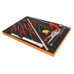 Набор инструмента универсальный, комплектация Mercedes Benz в ложементе (14 предметов) JTC /1/2 JTC-UP4014M