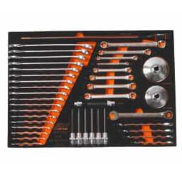 Набор инструмента универсальный, комплектация Mercedes Benz в ложементе (42 предмета) JTC /1/2 JTC-MB2042