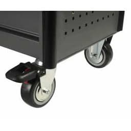 Тележка инструментальная 7 секций, в комплекте полка для тары JTC-5637 JTC /1 JTC-5021