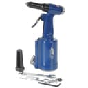 Заклепочник пневматический, шток 16мм, штуцер 1/4", заклепки 2.4, 3.2, 4.0, 4.8, 6.4 мм JTC /1 JTC-5819