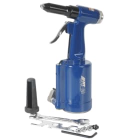 Заклепочник пневматический, шток 16мм, штуцер 1/4", заклепки 2.4, 3.2, 4.0, 4.8, 6.4 мм JTC /1 JTC-5819