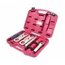 Набор съемников шаровых опор с гидравлическим приводом, рабочий диапазон 30-40мм, упорный винт 80-100мм, поворотный рычаг 125мм (в кейсе) JTC /1 JTC-4075