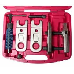 Набор съемников шаровых опор с гидравлическим приводом, рабочий диапазон 30-40мм, упорный винт 80-100мм, поворотный рычаг 125мм (в кейсе) JTC /1 JTC-4075