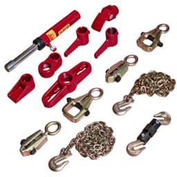 Набор для правки кузова, усилие 10т (38 предметов) JTC /1 JTC-HB610