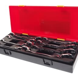 Набор ключей разрезных с шарниром 8 предметов JTC /1 JTC-K6086