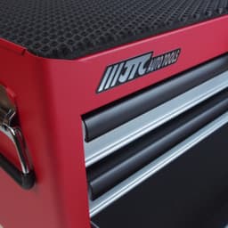 Ящик инструментальный 3 секции, средней глубины, красный JTC /1 JTC-5639