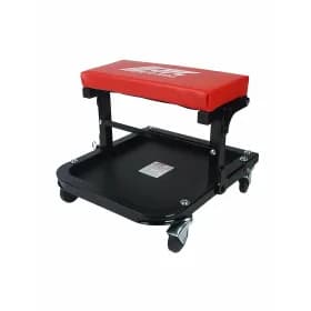 Передвижное сиденье на колёсиках с механическим приводом складное (груз-ть до 120 кг, квадратное) JTC JTC-7916