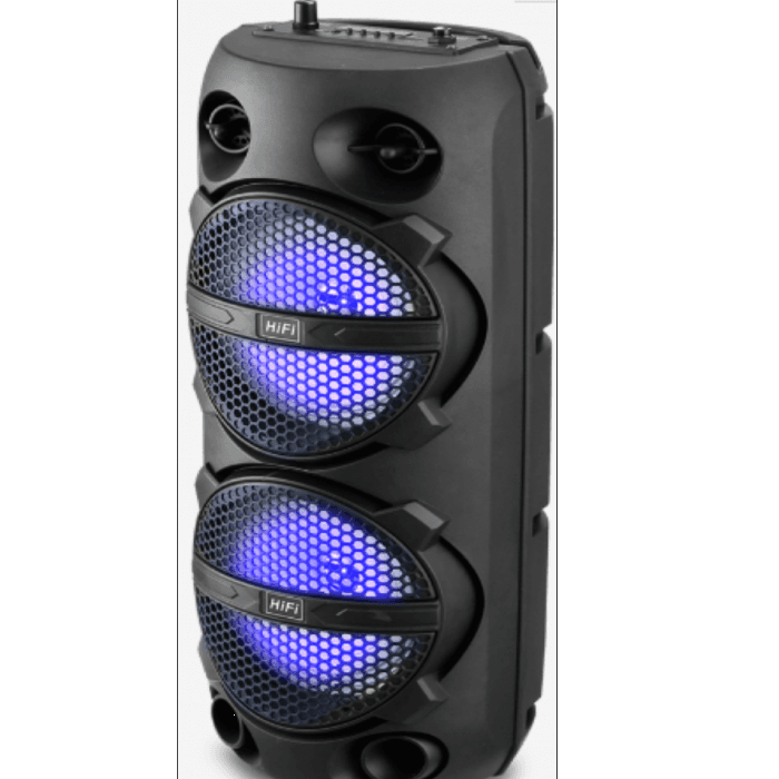 Портативная колонка музыкальный центр RX-6208 + микрофон